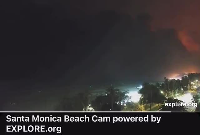 UFO Video – Santa Monica (January 1, 2025)