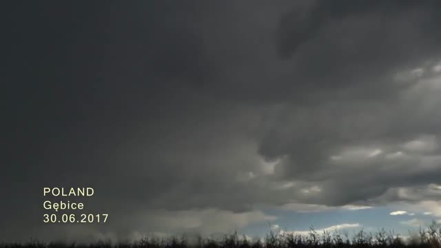 UFO Video – Gebice, Poland (June 3, 2017)