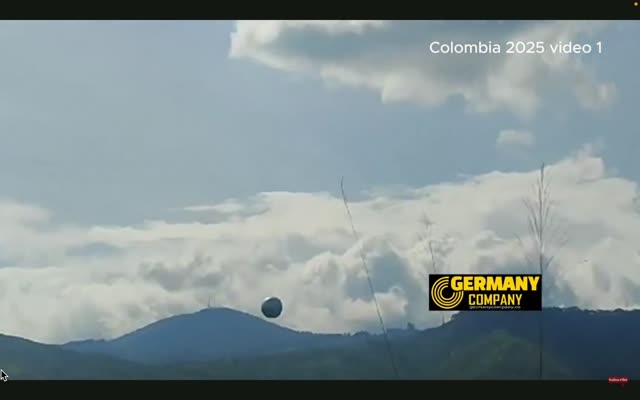 UFO Video – Bogota, Colombia, South America (April 18, 2025)