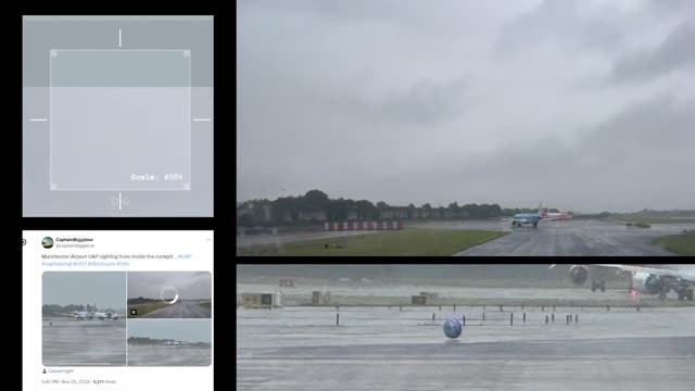 UFO Video – Manchester, United Kingdom (November 27, 2024)