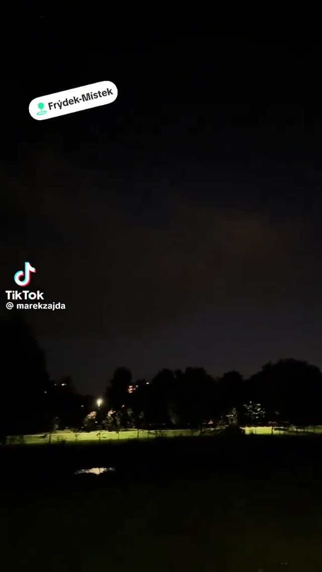 UFO Video – Frýdek-Místek, Czech Republic (September 28, 2025)