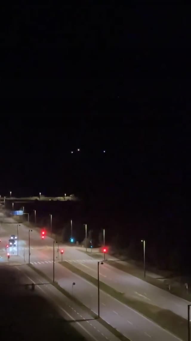 UFO Video – Copenhagen, Denmark (September 27, 2025)