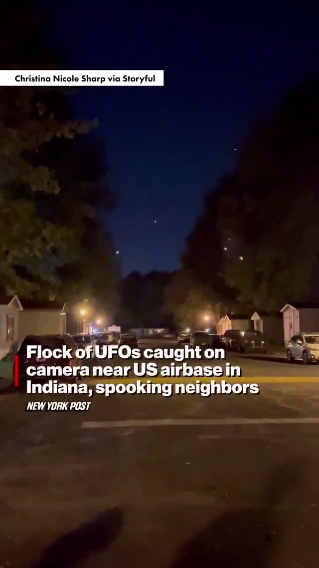 UFO Video – Kokomo, Indiana (October 25, 2024)