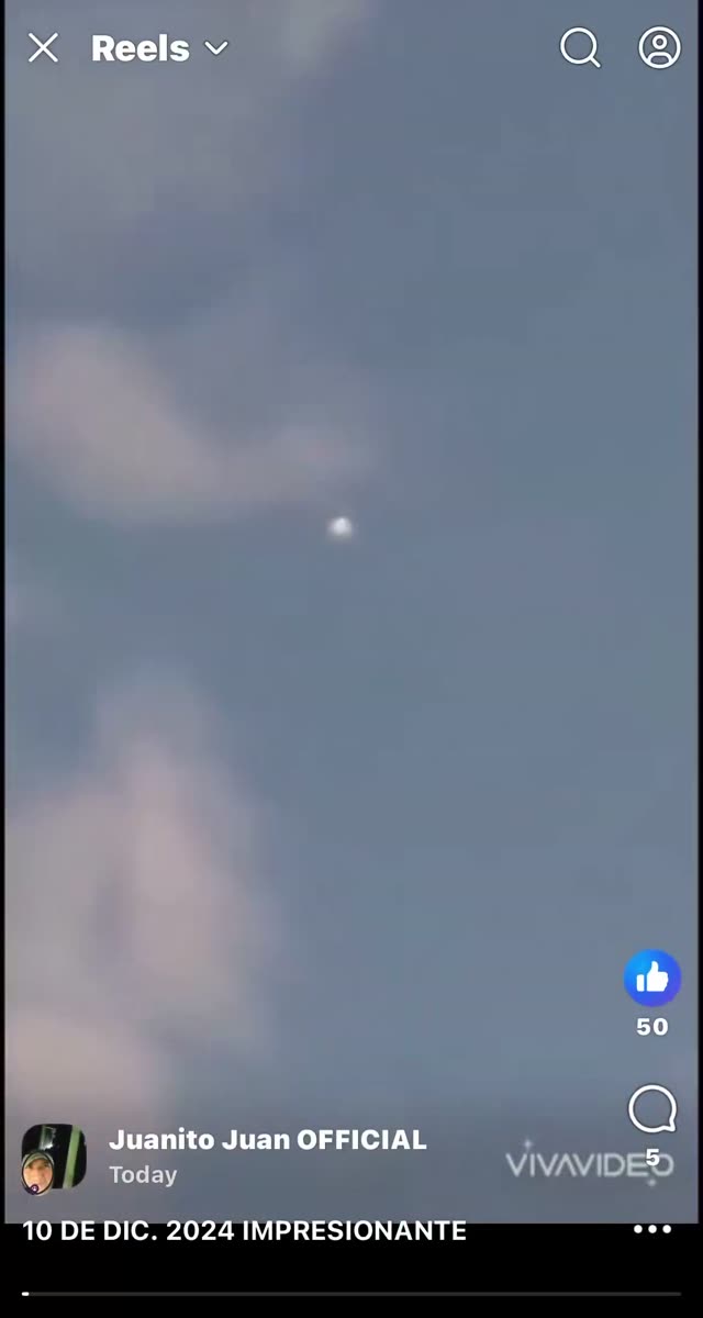 UFO Video – Valle Hermoso, Tamaulipas, Mexico (December 1, 2024)