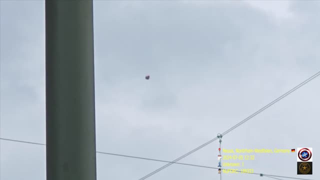UFO Video – Neuss, Nordrhein-Westfalen, Germany (July 5, 2024)