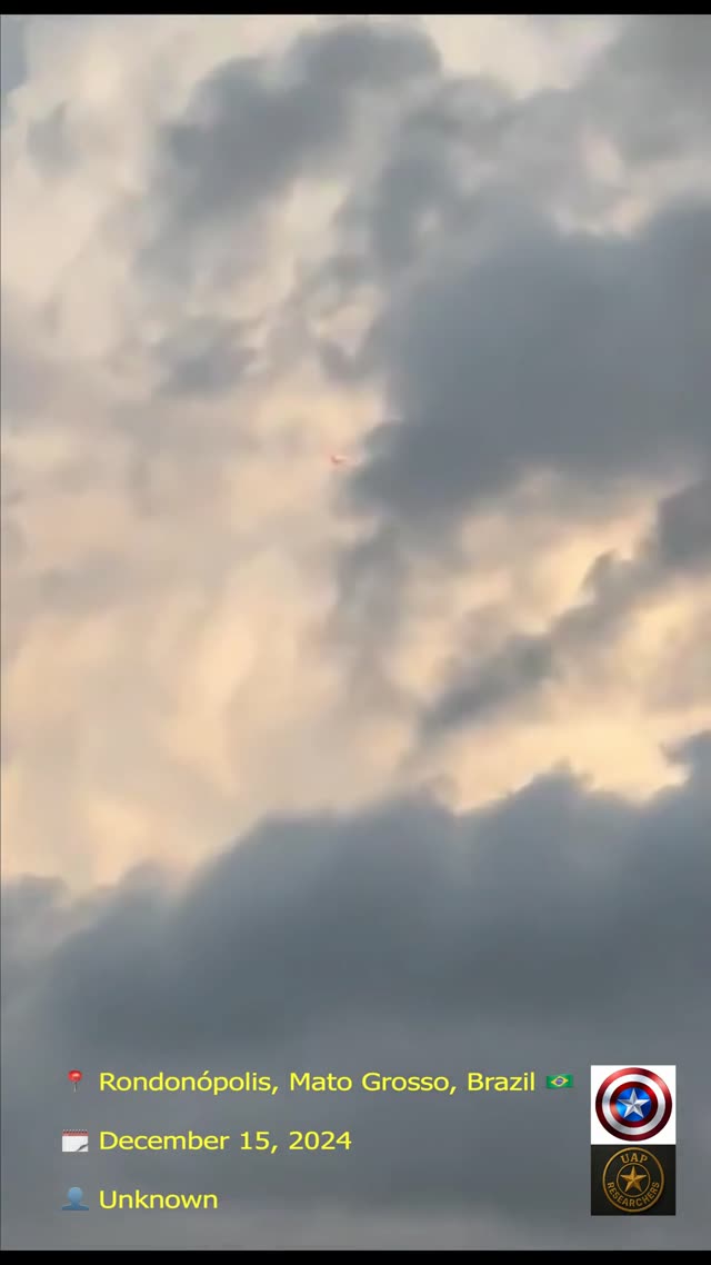 UFO Video – Rondonópolis, Mato Grosso, Brazil (December 15, 2024)