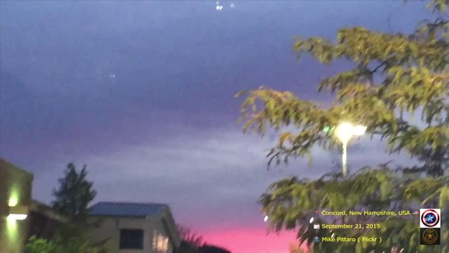 UFO Video – Concord, New Hampshire, USA (September 21, 2015)