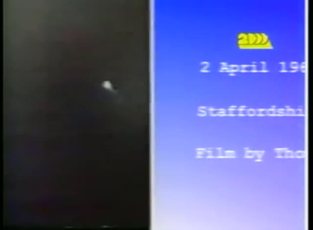 UFO Video – Staffordshire, England (April 2, 1966)