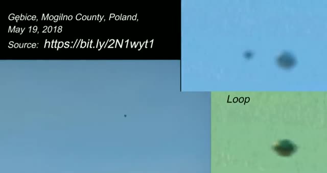 UFO Video – Gebice, Mogilno County, Poland (May 19, 2018)