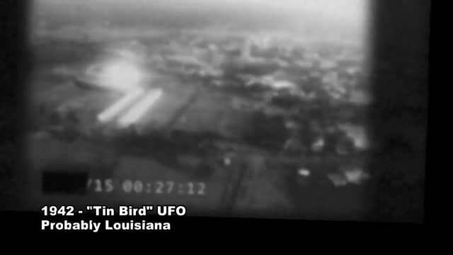 UFO Video – Louisiana, USA (1942)